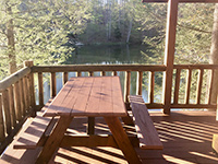 Blue Ridge resort lake cabin for rent
