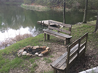 Blue Ridge rental cabin lake