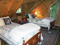 Blue Ridge Appalachian lake cabin for rent